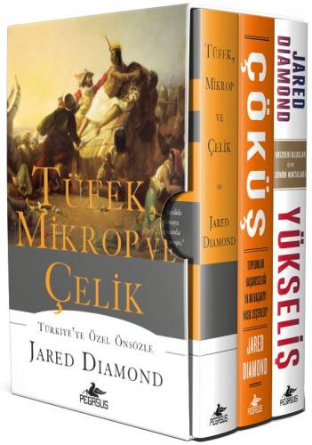 Tüfek Mikrop ve Çelik Üçlemesi Kutulu Özel Set - 3 Kitap Takım (Ciltli)