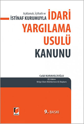 İdari Yargılama Usulü Kanunu (Ciltli)