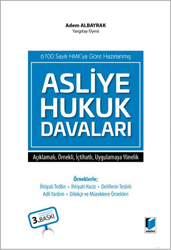 Asliye Hukuk Davaları (Ciltli)