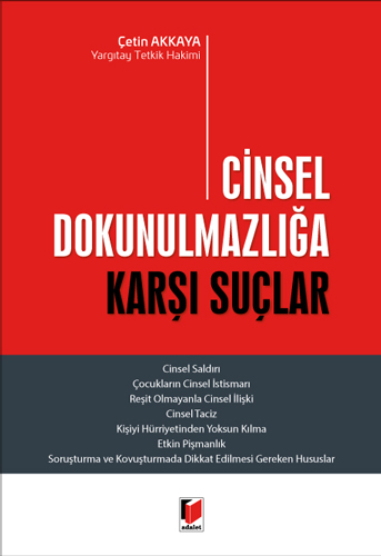 Cinsel Dokunulmazlığa Karşı Suçlar