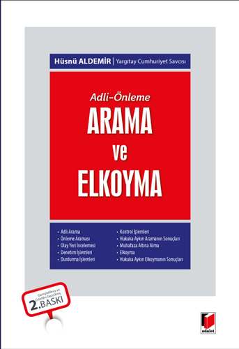 Adli - Önleme Arama ve Elkoyma