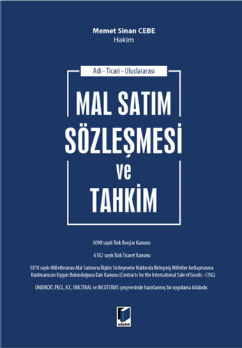 Mal Satım Sözleşmesi ve Tahkim