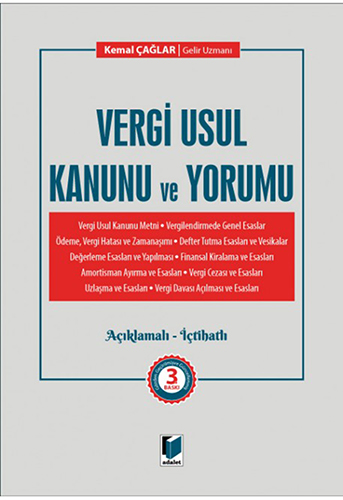 Vergi Usul Kanunu ve Yorumu (Ciltli)