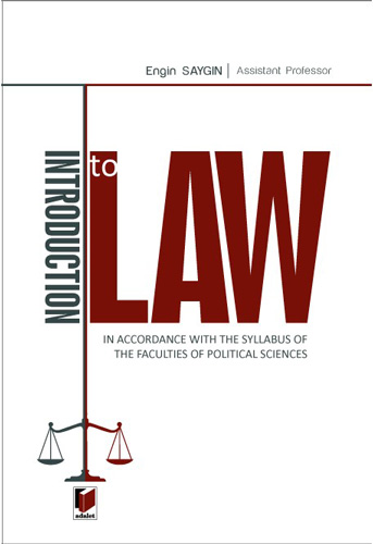 Introduction to Law In Accordance With The Syllabus Of The Faculties Of Political Sciences