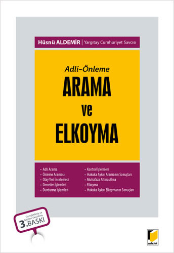 Adli-Önleme Arama ve Elkoyma