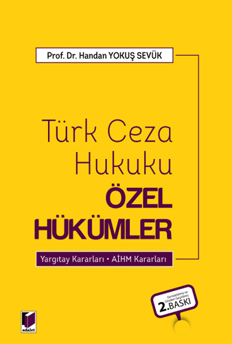 Türk Ceza Hukuku Özel Hükümler