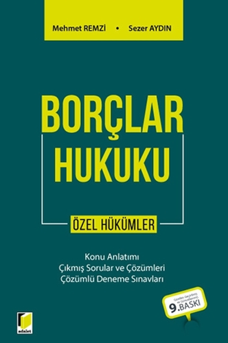 Borçlar Hukuku Özel Hükümler