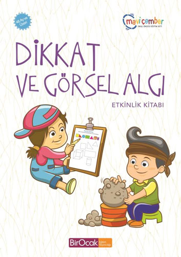 Dikkat Ve Görsel Algı Etkinlik Kitabı -  (48 Ay Ve Üzeri)