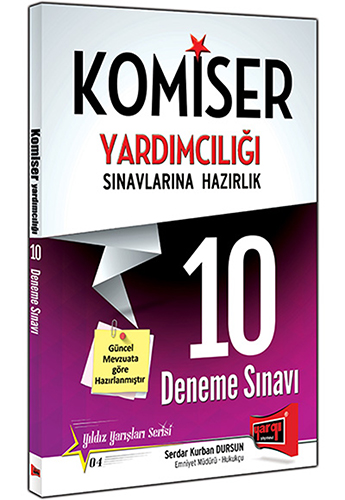 2016 Komiser Yardımcılığı Sınavlarına Hazırlık 10 Deneme Sınavı