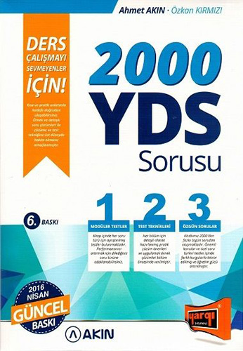 YDS 2000 Sorusu