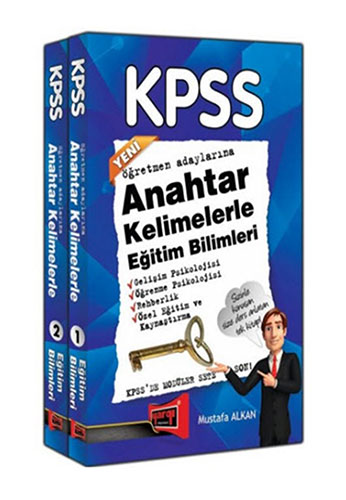 KPSS Anahtar Kelimelerle Eğitim Bilimleri - 2 Kitap Set