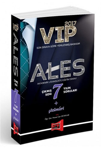 2017 ALES VIP Son 7 Yılın Çıkmış Soruları ve Çözümleri