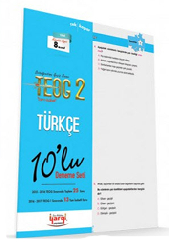 Teog 2 Türkçe - 10'lu Deneme Seti