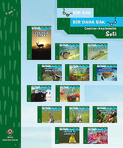 Bir Bak Bir Daha Bak - Canlıları Keşfedelim Seti