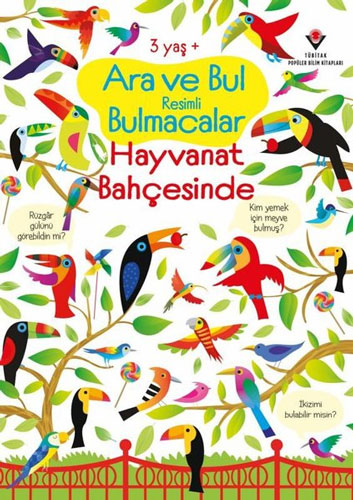 Ara ve Bul Resimli Bulmacalar - Hayvanat Bahçesinde 