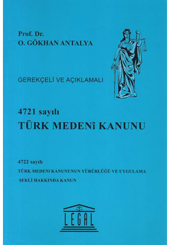 4721 Sayılı Türk Medeni Kanunu (Ciltli)