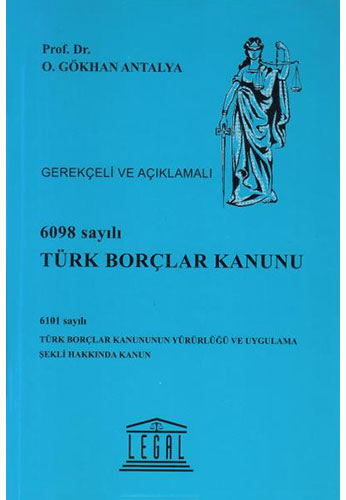 6098 Sayılı Türk Borçlar Kanunu (Ciltli)