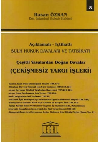 Çeşitli Yasalardan Doğan Davalar