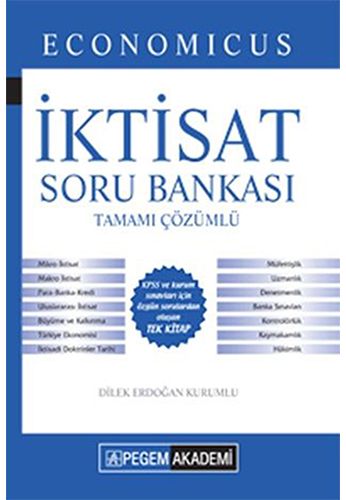 2017 KPSS A Grubu Economicus İktisat Soru Bankası (Ciltli)