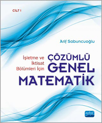 Çözümlü Genel Matematik - Cilt 1