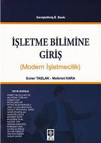 İşletme Bilimine Giriş