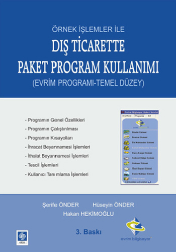 Örnek İşlemler ile Dış Ticarette Paket Program Kullanımı