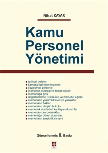 Kamu Personel Yönetimi