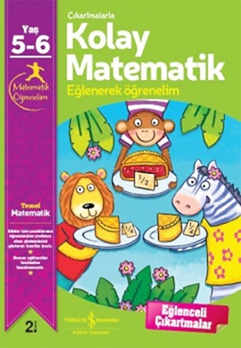 Çıkartmalarla Kolay Matematik (5-6 Yaş)