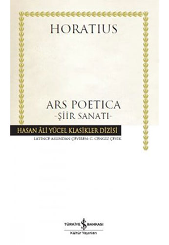 Ars Poetica - Şiir Sanatı (Ciltli)