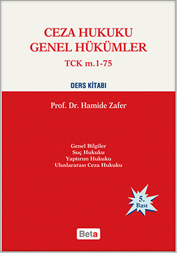 Ceza Hukuku Genel Hükümler