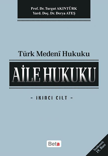 Aile Hukuku - 2. Cilt