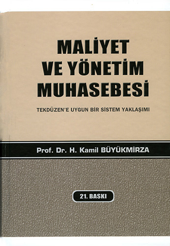 Maliyet ve Yönetim Muhasebesi (Ciltli)