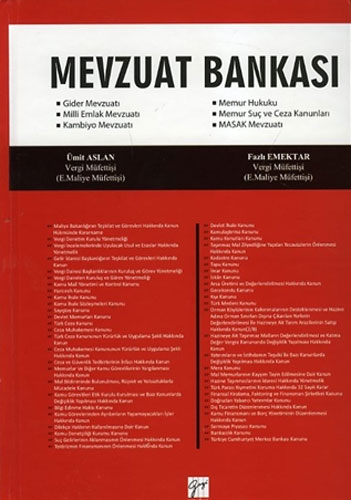 Mevzuat Bankası (Ciltli)