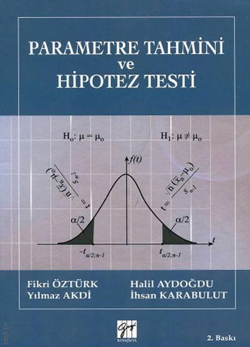 Parametre Tahmini ve Hipotez Testi (Ciltli)