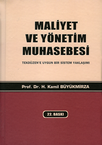 Maliyet ve Yönetim Muhasebesi (Ciltli)