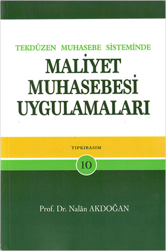 Maliyet Muhasebesi Uygulamaları