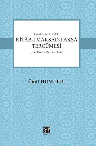 Kİtab-ı Maksad-ı Aksa Tercümesi