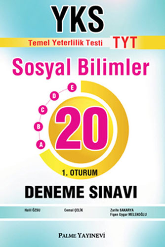 2018 YKS-TYT Sosyal Bilimler 1. Oturum 20 Deneme Sınavı