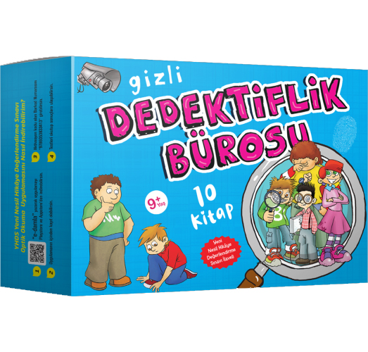 Gizli Dedektiflik Bürosu (10 Kitap Takım)