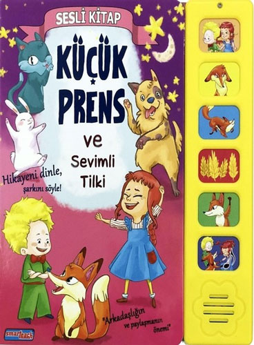 Küçük Prens ve Sevimli Tilki - Sesli Kitap (Ciltli)