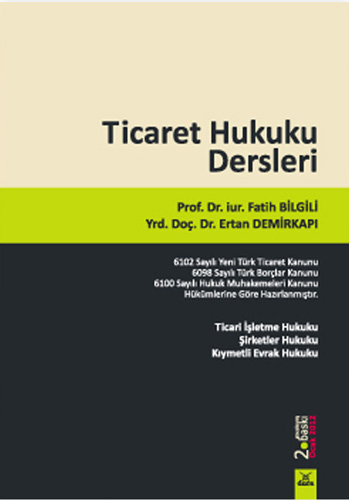 Ticaret Hukuku Dersleri