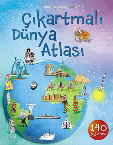 Çıkartmalı Dünya Atlası - Ülkelerin Özellikleri