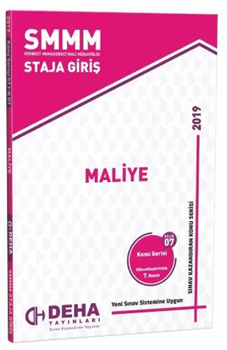 SMMM Staja Giriş - Maliye