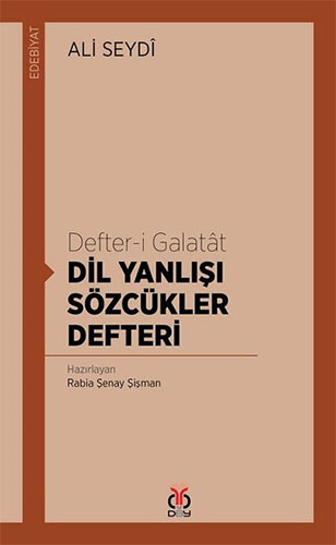 Defter-i Galatat-Dil Yanlışı Sözcükler Defteri