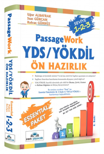 Passagework YDS Ön Hazırlık 1,2,3 İrem Yayıncılık