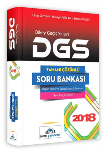 2018 DGS Tamamı Çözümlü Soru Bankası