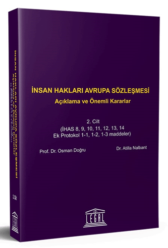 İnsan Hakları Avrupa Sözleşmesi ( Cilt 2 ) (Ciltli)