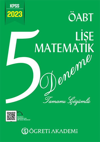 2023 KPSS ÖABT Lise Matematik 5 Deneme