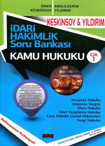 İdari Hakimlik Soru Bankası Kamu Hukuku Cilt:1