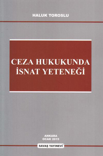 Ceza Hukukunda İsnat Yeteneği